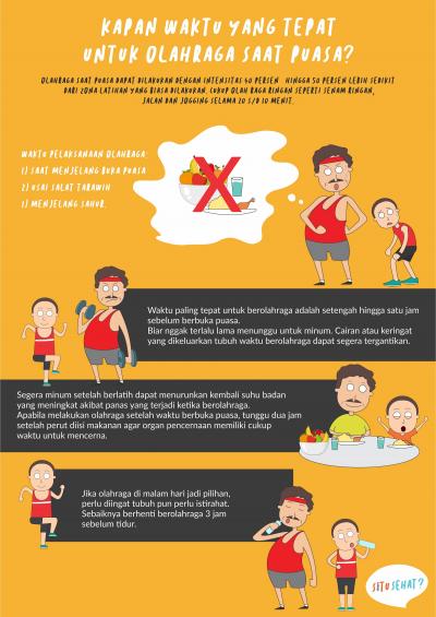 Kapan Waktu yang Tepat untuk Olahraga Saat puasa?