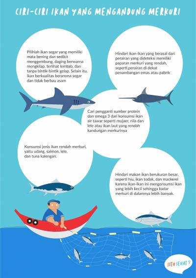 Ciri-Ciri Ikan yang Mengandung Merkuri