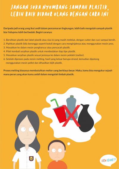 Jangan Suka Nyumbang Sampah Plastik, Lebih Baik Didaur Ulang dengan Cara Ini