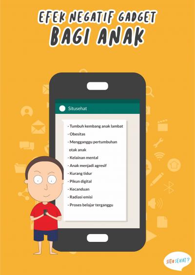 Efek Negatif Gadget bagi Anak