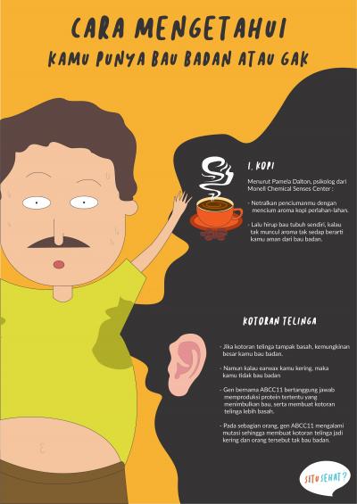 Cara Mengetahui Kamu Punya Bau Badan atau Gak