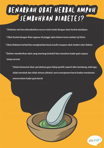 Benarkah Obat Herbal Ampuh Sembuhkan Diabetes?