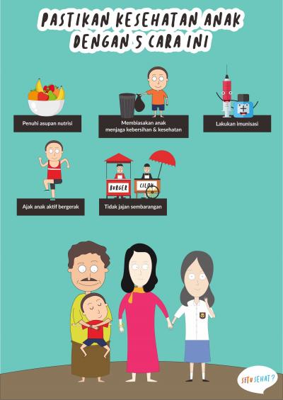 Pastikan Kesehatan Anak dengan 5 Cara Ini