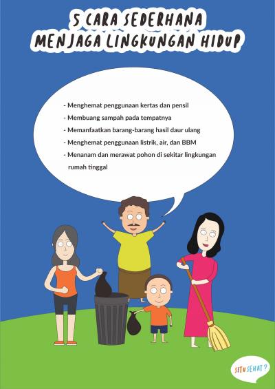 5 Cara Sederhana Menjaga Lingkungan Hidup