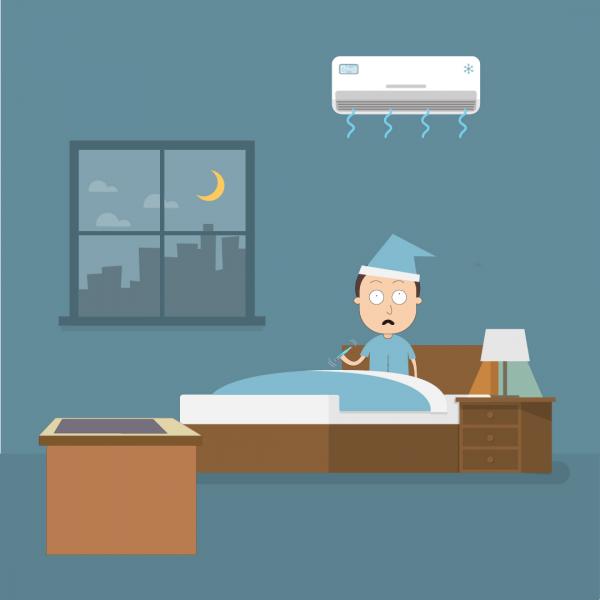 Bolehkah Saat Demam Tidur di Ruangan ber-AC?